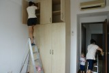 Freesiawoods - Ons appartement wordt schoon gemaakt
