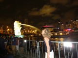 Singapore River - Merlion