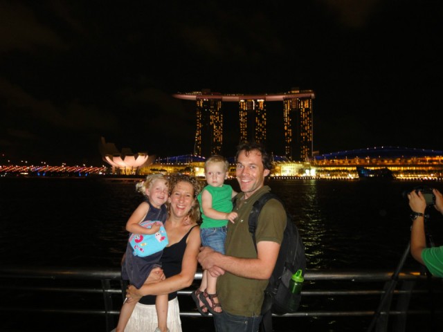 Marina Bay - Familiefoto