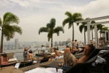 Marina Bay Sands - Zwembad op het dak