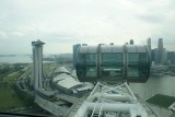 Raffles Avenue - Uitzicht Singapore Flyer