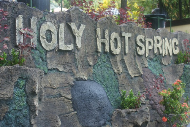 Banjar - Air Panas hot spring.