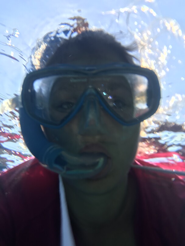 Snorkel selfie :-)