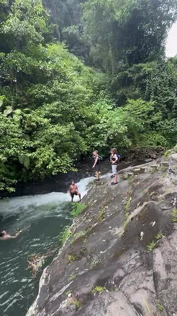First jump