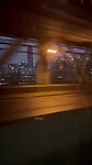 Uitzicht op de skyline van Manhattan vanuit de taxi