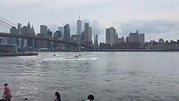 Uitzicht op Brooklyn Bridge