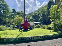 Ingang van het park Carara Parque Nacional