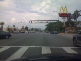 On the road...