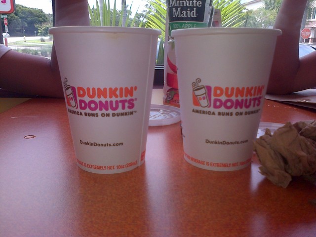 Donuts met een lekker bakkie...