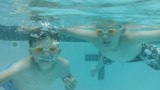 Toen deed de onderwatercamera het nog heel even....