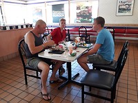 Lunchen op zijn Amerikaans