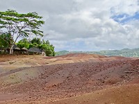 7 kleuren heuvels van Chamarel