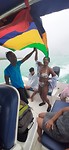 Dansen op de boot