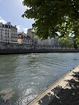 Wandelen langs de Seine