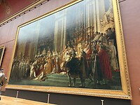 Louvre: kroning van Napoléon