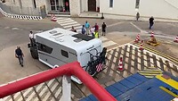 Op de boot van Corsica naar Sardinie