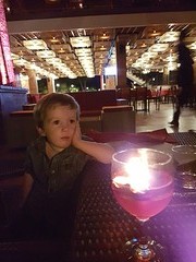 Toby by candlelight