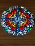 Glas in lood in kerk