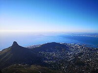 Uitzicht vanaf de Tafelberg