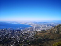 Uitzicht vanaf de Tafelberg