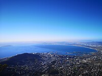 Uitzicht vanaf de Tafelberg