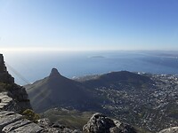 Uitzicht vanaf de Tafelberg