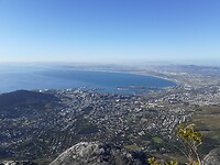 Uitzicht vanaf de Tafelberg