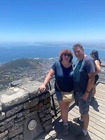 Op de top van de Tafelberg
