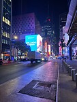 Straatbeeld NY vroeg in de ochtend