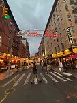 Begin van de wijk Little Italy