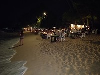 Het strand bij Mirissa
