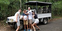 De afgekeurde jeep om ons naar de end of the world te brengen