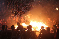 Ketjak & fire dance at Uluwatu temple