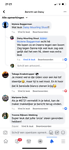 De reacties