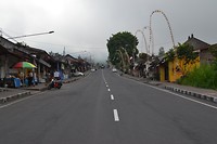 Weg naar Besakih