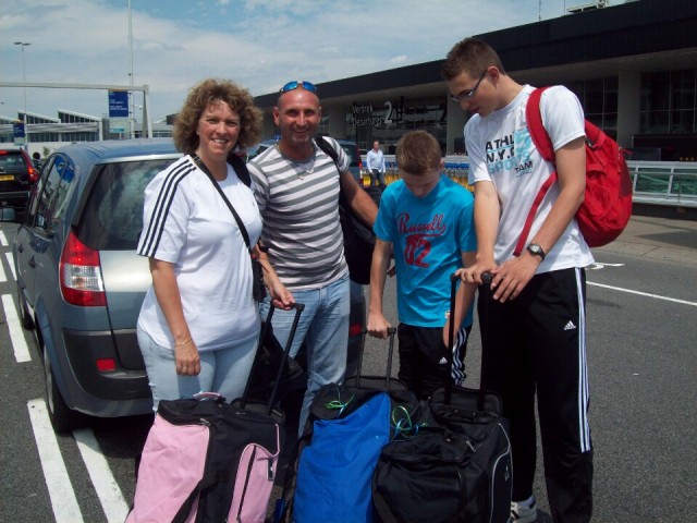 Vertrek Schiphol 5-7-2014