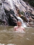 Jumping out off the water