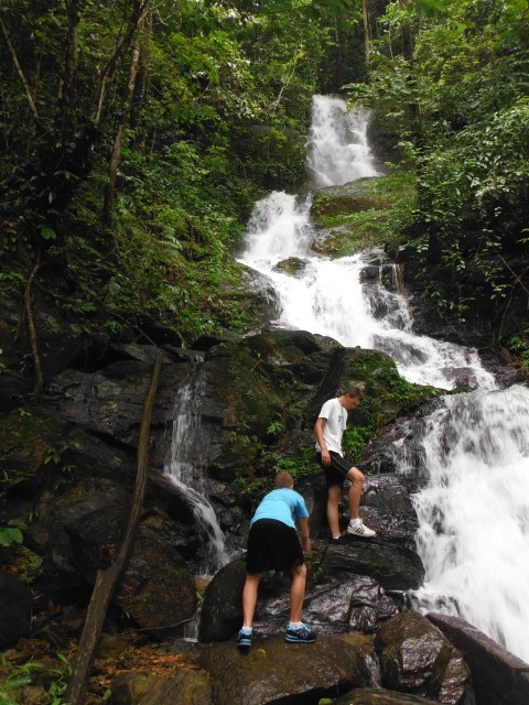 weer een waterval