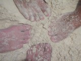 poederwit zand op Maya bay, The Beach