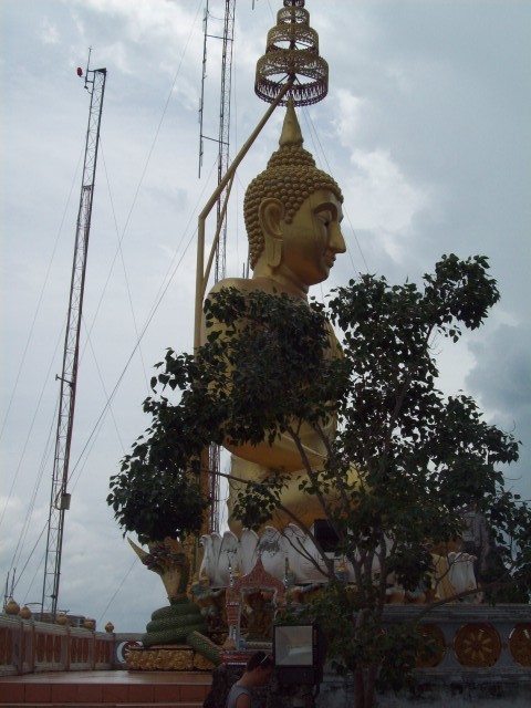 Tijger tempel op de top