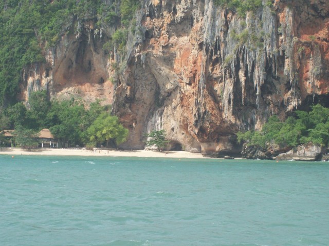 een baai bij Ao Nang