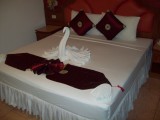 ons bed in Manohra Cozy Resort in Phuket
