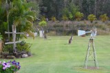 Kangaroes in tuin Thea en Bert