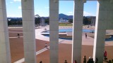 Uitzicht vanuit house of Parliament