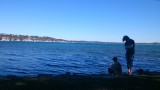 Lake Macquaire in de winter!