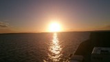 zonsondergang bij fraser island