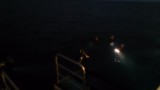Nachtduik met zaklantaarn