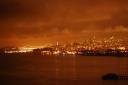 Skyline vanaf Golden gate