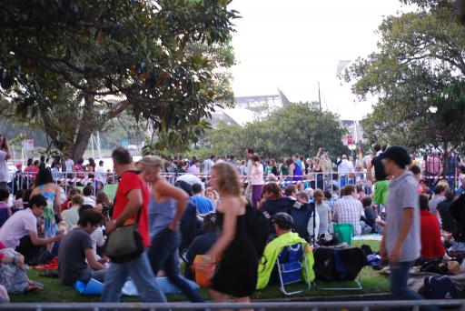 NYE Sydney Botanic Gardens