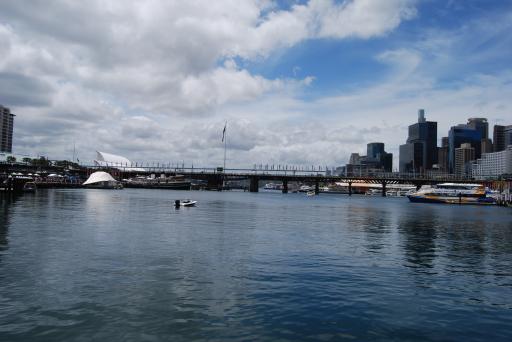 vanuit de Darling Harbour